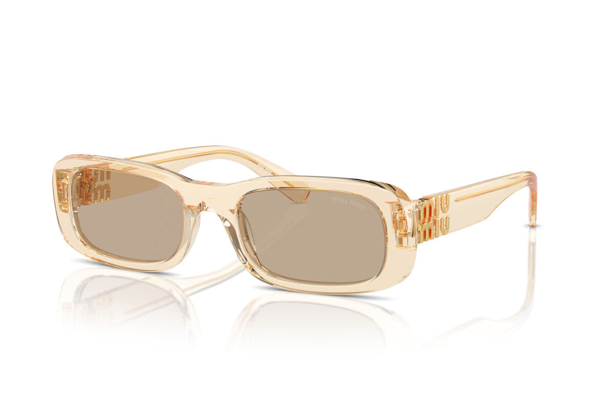 MIU MIU - 11T40F SAND TRANSPARENT  | OCCHIALE DA SOLE DONNA - MU 08ZS CALIBRO 53