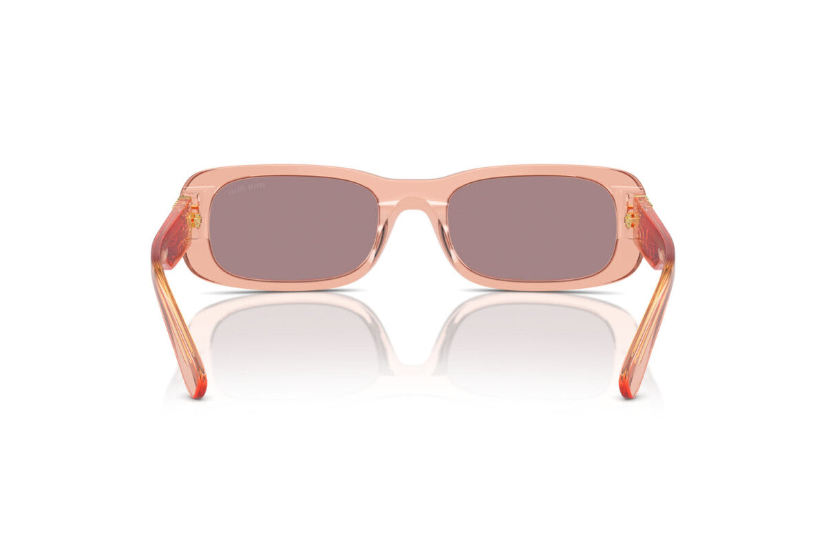 MIU MIU - 13T06I NOISETTE TRANSPARENT | OCCHIALE DA SOLE DONNA - MU 08ZS CALIBRO 53