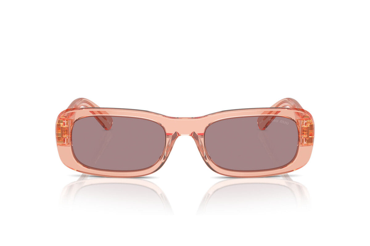 MIU MIU - 13T06I NOISETTE TRANSPARENT | OCCHIALE DA SOLE DONNA - MU 08ZS CALIBRO 53