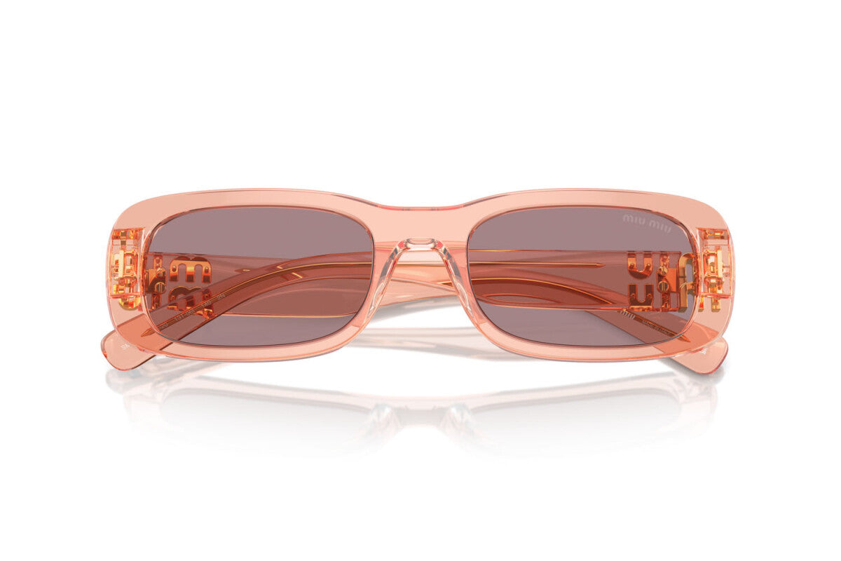 MIU MIU - 13T06I NOISETTE TRANSPARENT | OCCHIALE DA SOLE DONNA - MU 08ZS CALIBRO 53