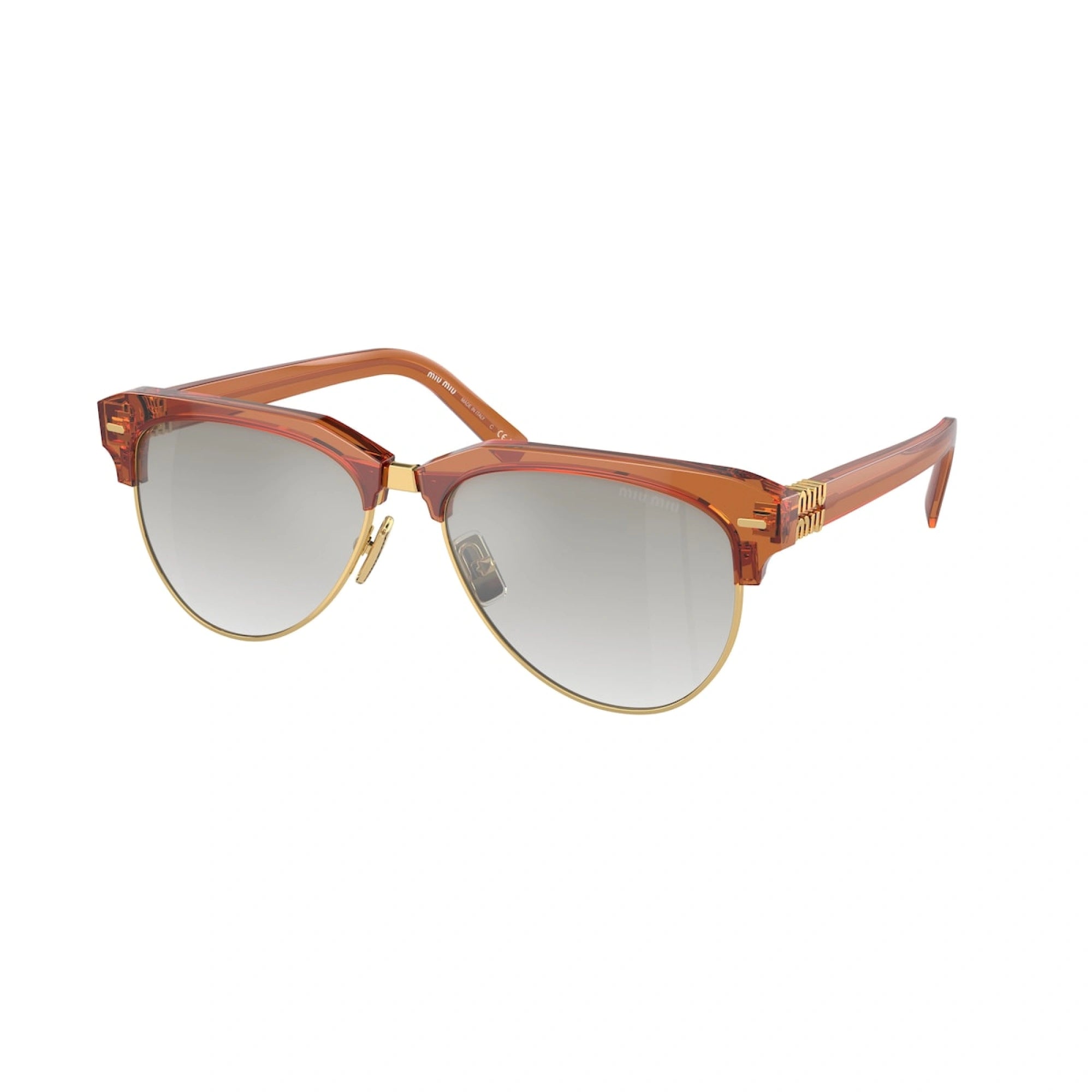 MIU MIU MU 09ZS - CARAMEL | OCCHIALE DA SOLE DONNA - 15T8K1 CALIBRO 57