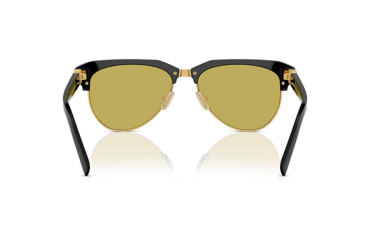 MIU MIU - 1AB07O BLACK | OCCHIALE DA SOLE DONNA - MU 09ZS CALIBRO 57