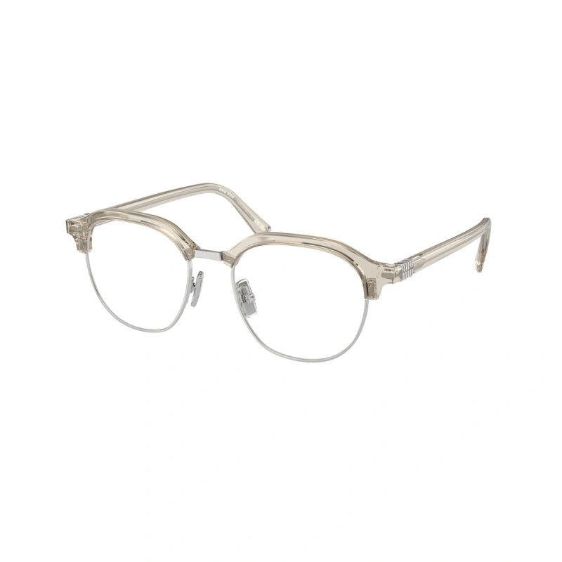 MIU MIU MU 10XV - HEMP TRASPARENT | OCCHIALE DA VISTA DONNA - 12U1O1 CALIBRO 50
