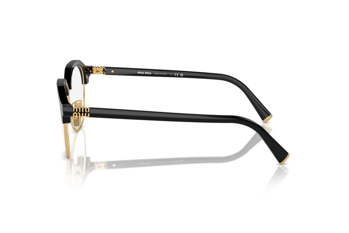 MIU MIU - 16K1O1 BLACK | OCCHIALE DA VISTA DONNA - MU 10XV CALIBRO 50