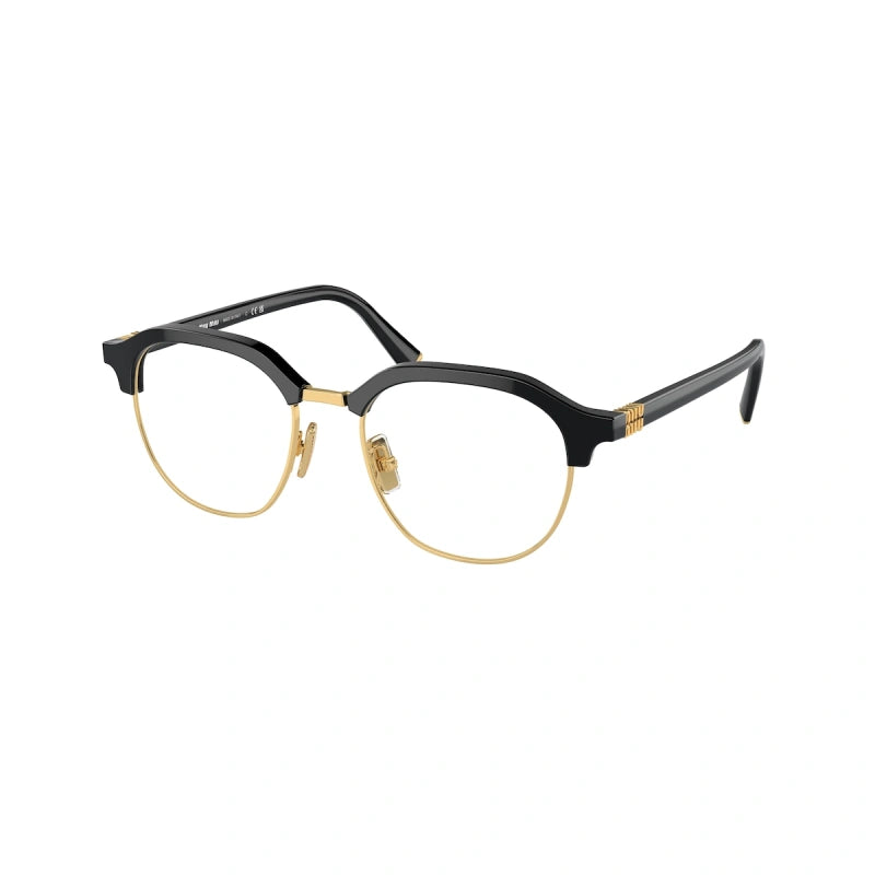 MIU MIU MU 10XV - BLACK | OCCHIALE DA VISTA DONNA - 16K1O1 CALIBRO 50