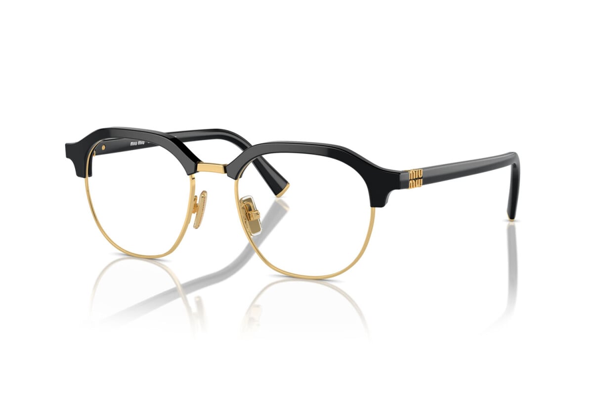MIU MIU - 16K1O1 BLACK | OCCHIALE DA VISTA DONNA - MU 10XV CALIBRO 50