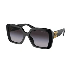 MIU MIU MU 10YS - 1AB5D1 NERO | OCCHIALE DA SOLE DONNA CALIBRO 56