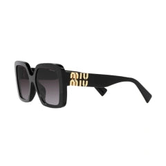 MIU MIU MU 10YS - 1AB5D1 NERO | OCCHIALE DA SOLE DONNA CALIBRO 56