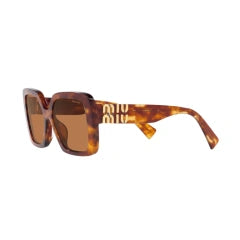 MIU MIU MU 10YS - 4BW2Z1 AVANA CHIARO | OCCHIALE DA SOLE DONNA CALIBRO 56