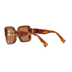 MIU MIU MU 10YS - 4BW2Z1 AVANA CHIARO | OCCHIALE DA SOLE DONNA CALIBRO 56