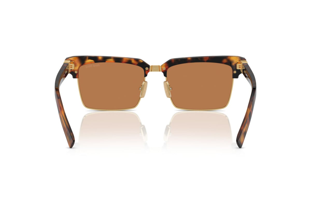 MIU MIU - 19P2Z1 LIGHT HAVANA | OCCHIALE DA SOLE DONNA - MU 10ZS CALIBRO 54
