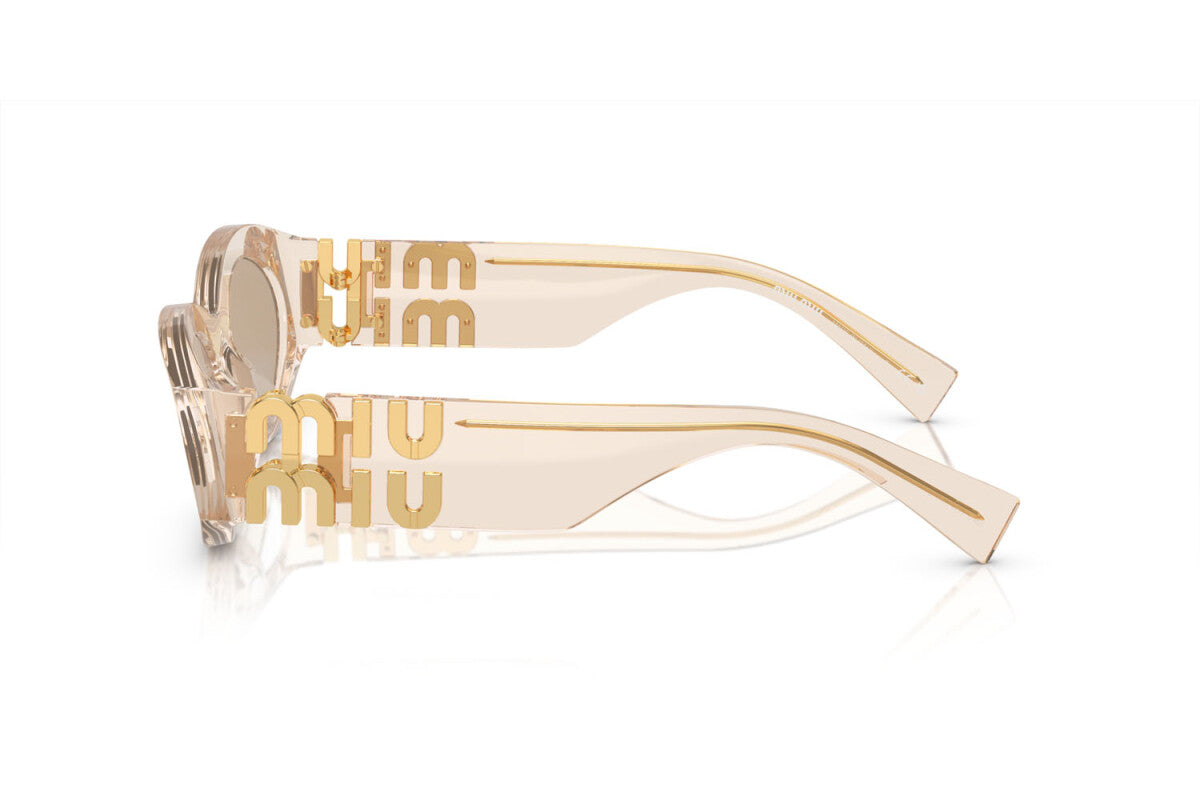 MIU MIU -11T40F SAND TRANSPARENT | OCCHIALE DA SOLE DONNA - MU 11WS CALIBRO 54