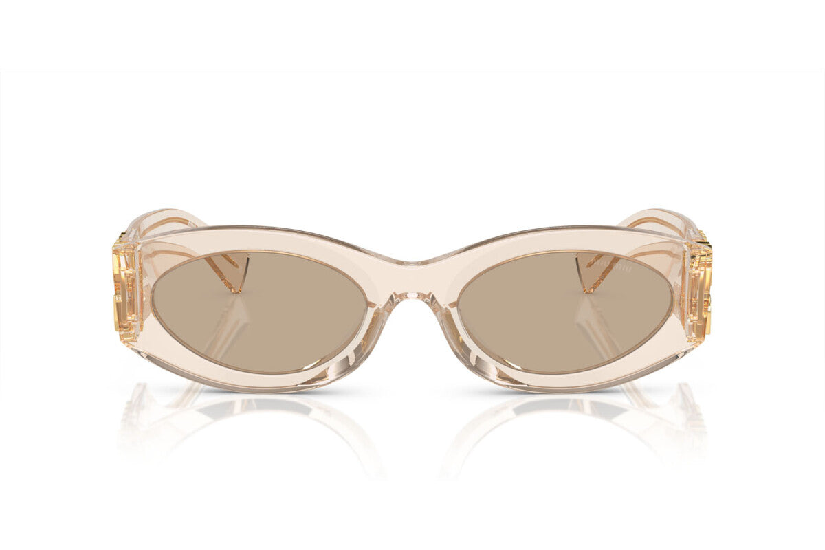 MIU MIU -11T40F SAND TRANSPARENT | OCCHIALE DA SOLE DONNA - MU 11WS CALIBRO 54