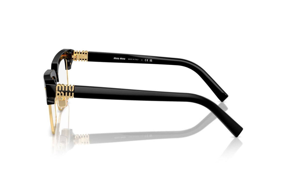 MIU MIU - 16K1O1 BLACK | OCCHIALE DA VISTA DONNA - MU 11XV CALIBRO 54
