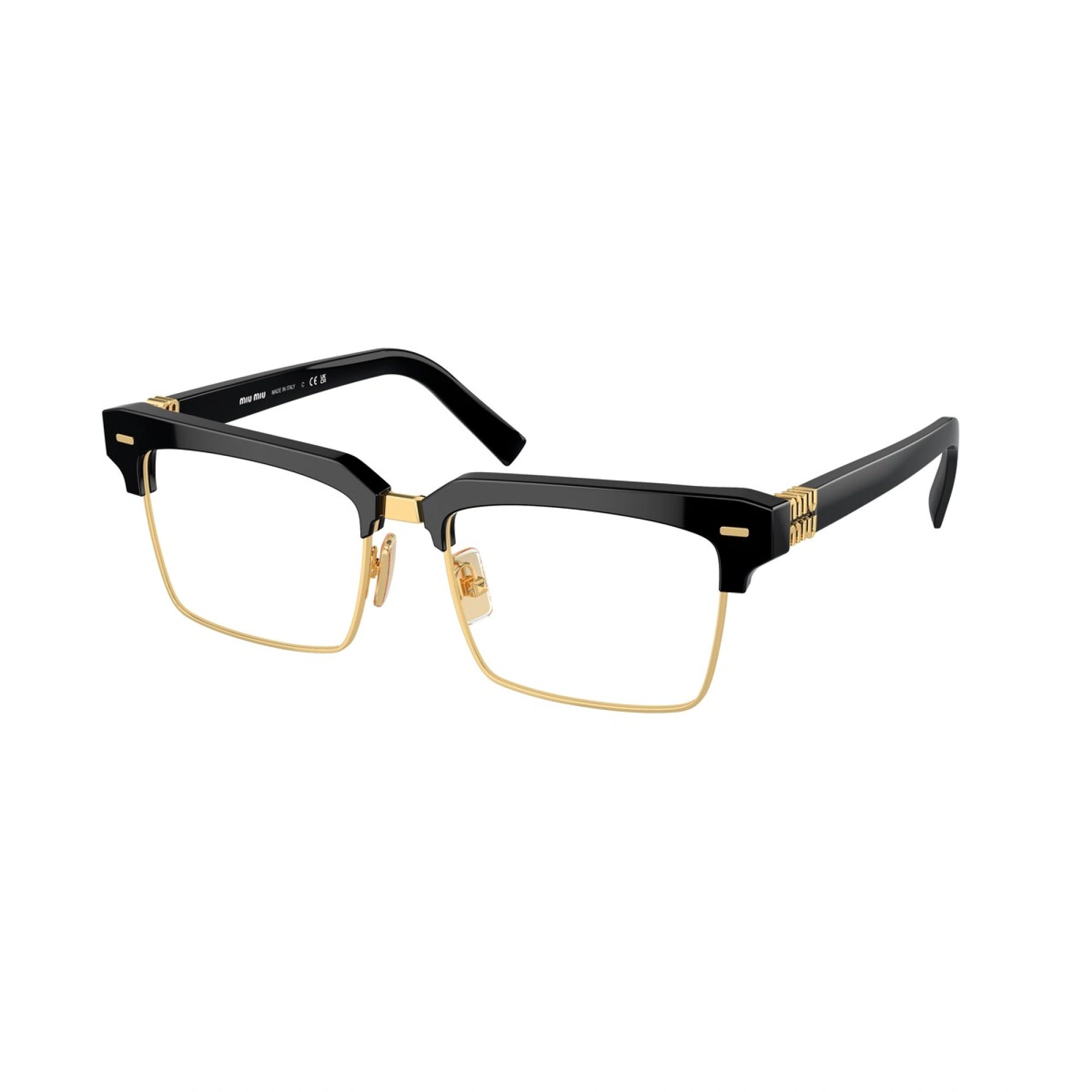 MIU MIU MU 11XV - BLACK | OCCHIALE DA VISTA DONNA - 16K1O1 CALIBRO 54