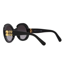 MIU MIU MU 11YS - 1AB5D1 NERO | OCCHIALE DA SOLE DONNA CALIBRO 55