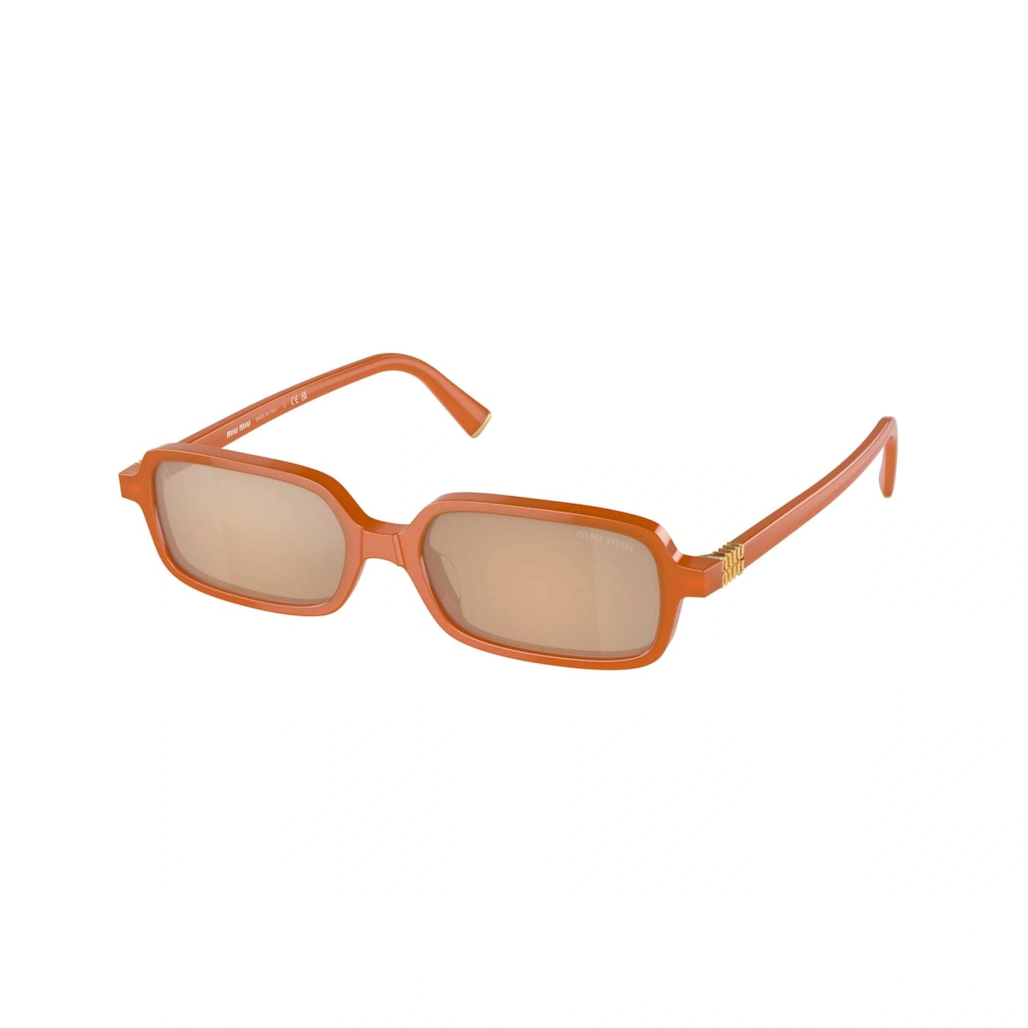MIU MIU MU 11ZS - TURMERIC OPAL | OCCHIALE DA SOLE DONNA - 11V40D CALIBRO 51