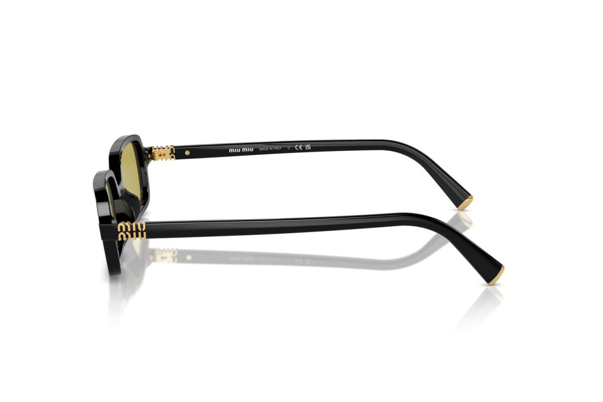 MIU MIU - 16K07O BLACK | OCCHIALE DA SOLE DONNA - MU 11ZS CALIBRO 51