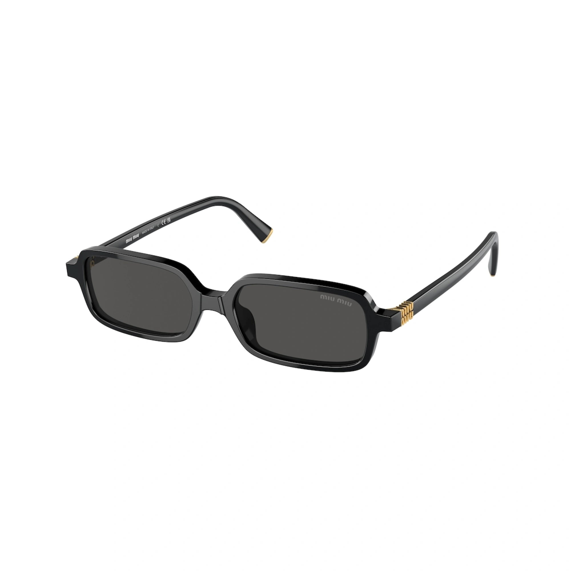 MIU MIU MU 11ZS - BLACK | OCCHIALE DA SOLE DONNA - 16K5S0 CALIBRO 51