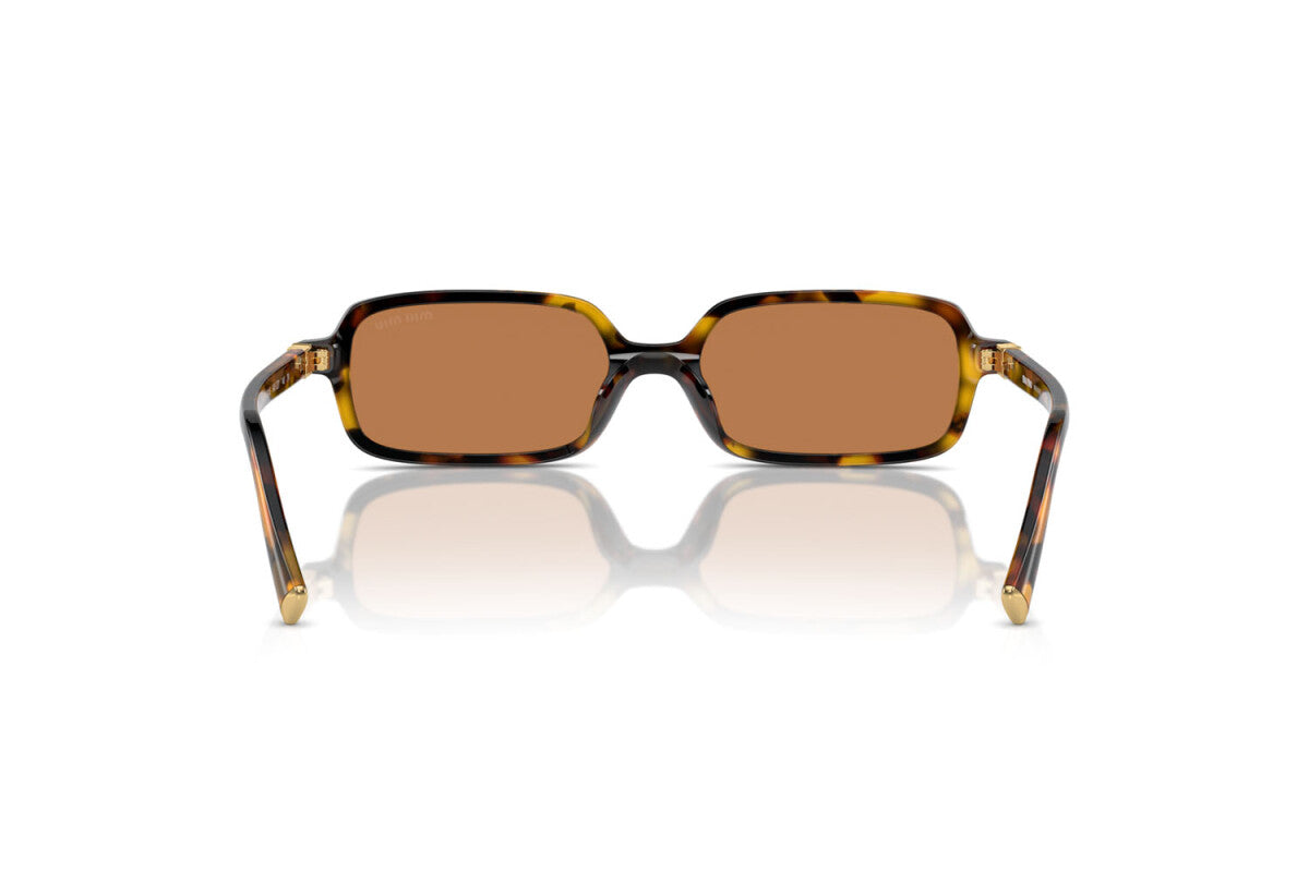 MIU MIU - VAU2Z1 HONEY HAVANA | OCCHIALE DA SOLE DONNA - MU 11ZS CALIBRO 51