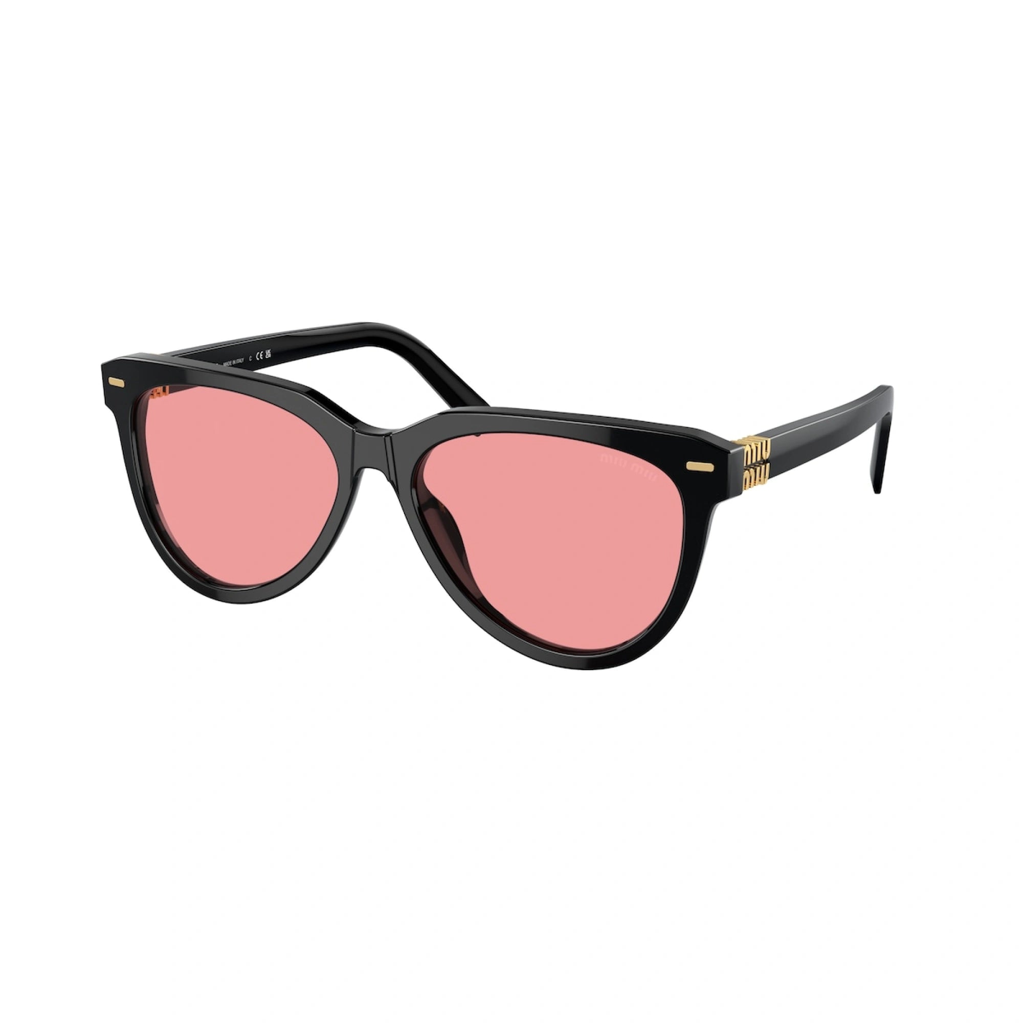 MIU MIU MU 12ZS - BLACK | OCCHIALE DA SOLE DONNA - 16K1D0 CALIBRO 56