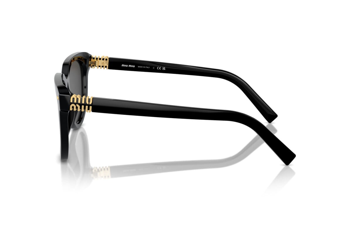 MIU MIU - 16K5S0 BLACK | OCCHIALE DA SOLE DONNA - MU 12ZS CALIBRO 56
