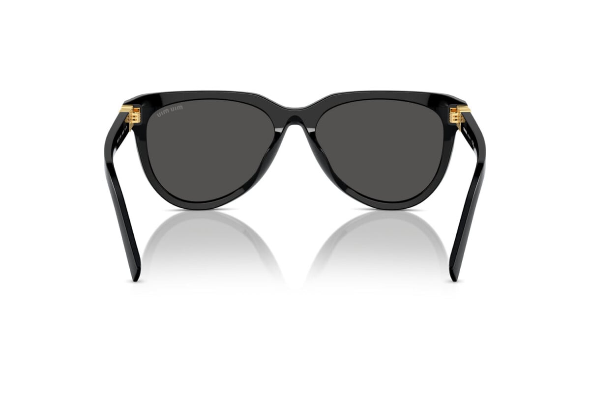 MIU MIU - 16K5S0 BLACK | OCCHIALE DA SOLE DONNA - MU 12ZS CALIBRO 56