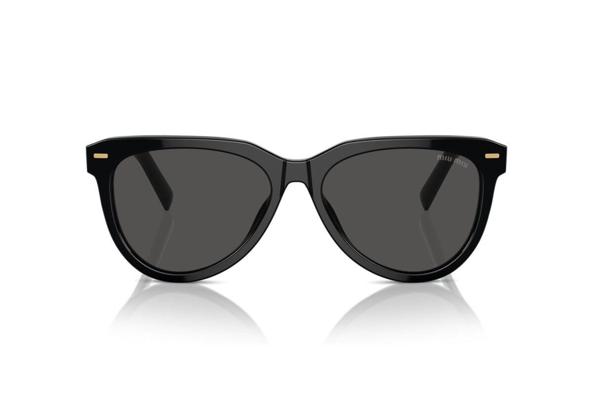 MIU MIU - 16K5S0 BLACK | OCCHIALE DA SOLE DONNA - MU 12ZS CALIBRO 56