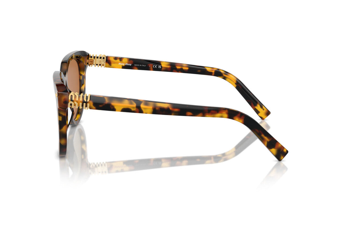 MIU MIU - VAU01T HAVANA HONEY | OCCHIALE DA SOLE DONNA - MU 12ZS CALIBRO 56