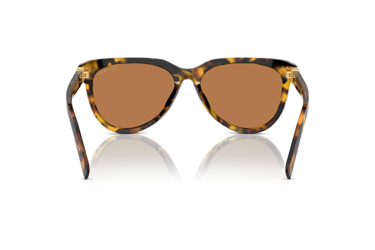MIU MIU - VAU01T HAVANA HONEY | OCCHIALE DA SOLE DONNA - MU 12ZS CALIBRO 56