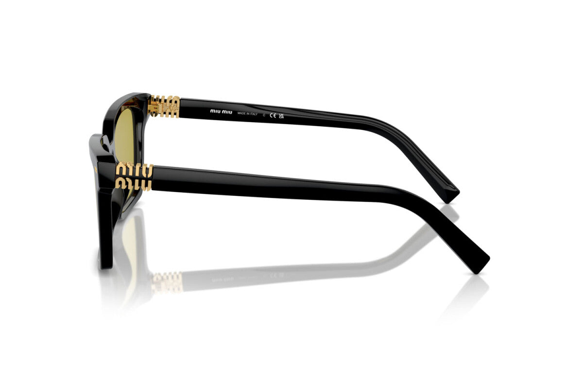 MIU MIU - 16K07O BLACK | OCCHIALE DA SOLE DONNA - MU 13ZS CALIBRO 55