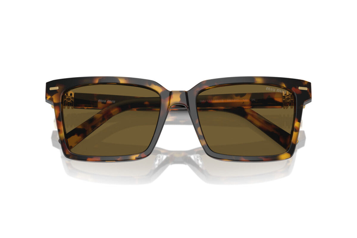 MIU MIU - VAU01T HONEY HAVANA | OCCHIALE DA SOLE DONNA - MU 13ZS CALIBRO 55