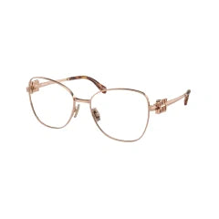 MIU MIU MU 50XV - ZVF1O1 ORO ROSA | OCCHIALE DA VISTA DONNA CALIBRO 56