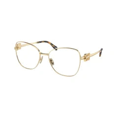 MIU MIU MU 50XV - ZVN1O1 ORO PALLIDO | OCCHIALE DA VISTA DONNA CALIBRO 56