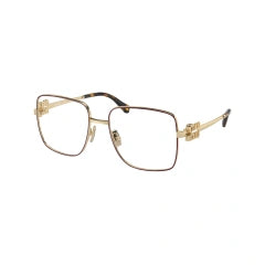 MIU MIU MU 51XV - 09X1O1 BORDEAUX/ORO PALLIDO | OCCHIALE DA VISTA DONNA CALIBRO 54