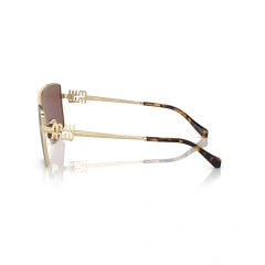 MIU MIU MU 51ZS - ZVN70D PALE GOLD | WOMEN'S SUNGLASSES, CALIBER 69 