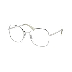 MIU MIU MU 52VV - 1BC1O1 ARGENTO | OCCHIALE DA VISTA DONNA CALIBRO 56