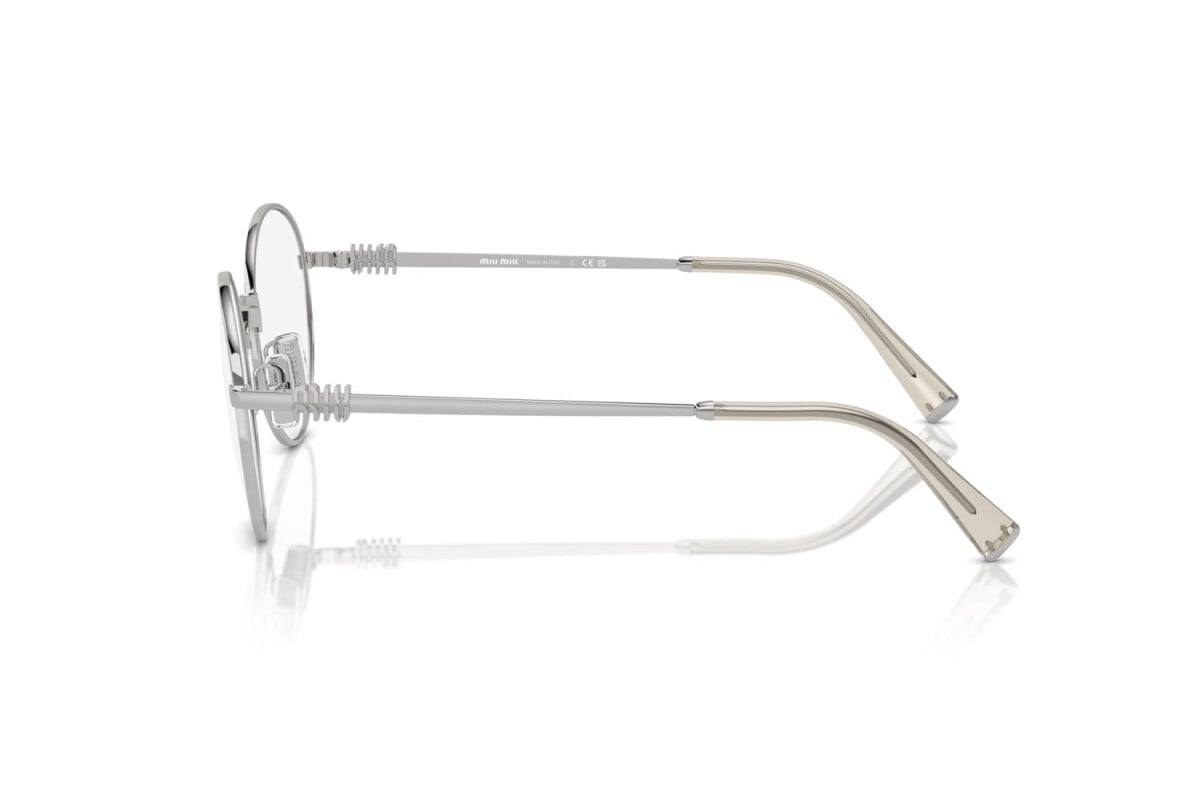 MIU MIU - 1BC1O1 SILVER | OCCHIALE DA VISTA DONNA - MU 52XV CALIBRO 52