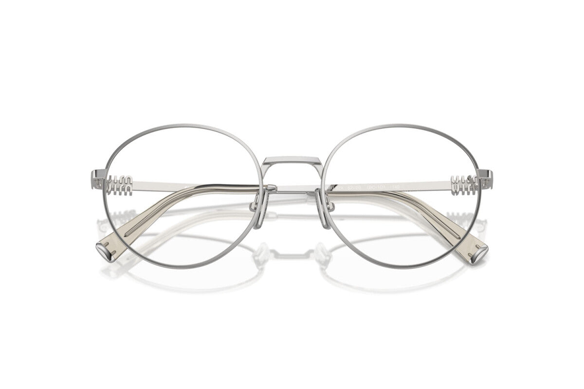 MIU MIU - 1BC1O1 SILVER | OCCHIALE DA VISTA DONNA - MU 52XV CALIBRO 50