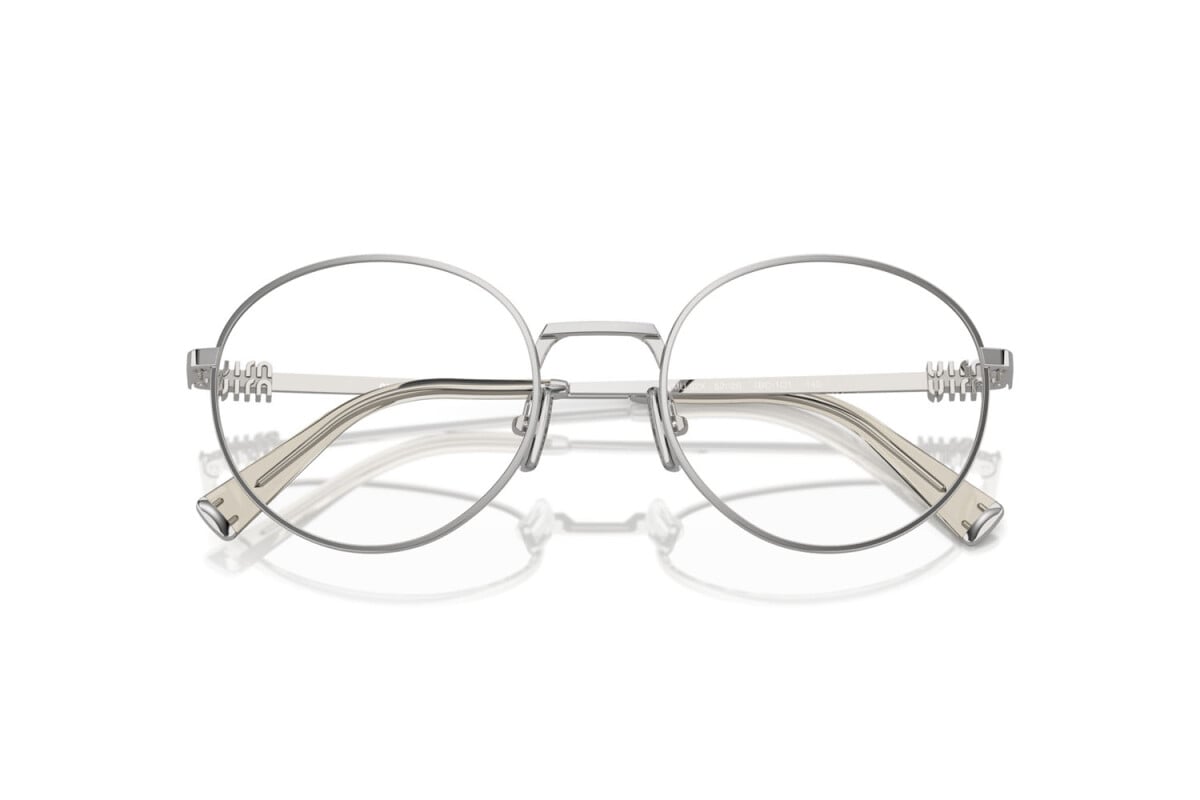 MIU MIU - 1BC1O1 SILVER | OCCHIALE DA VISTA DONNA - MU 52XV CALIBRO 50