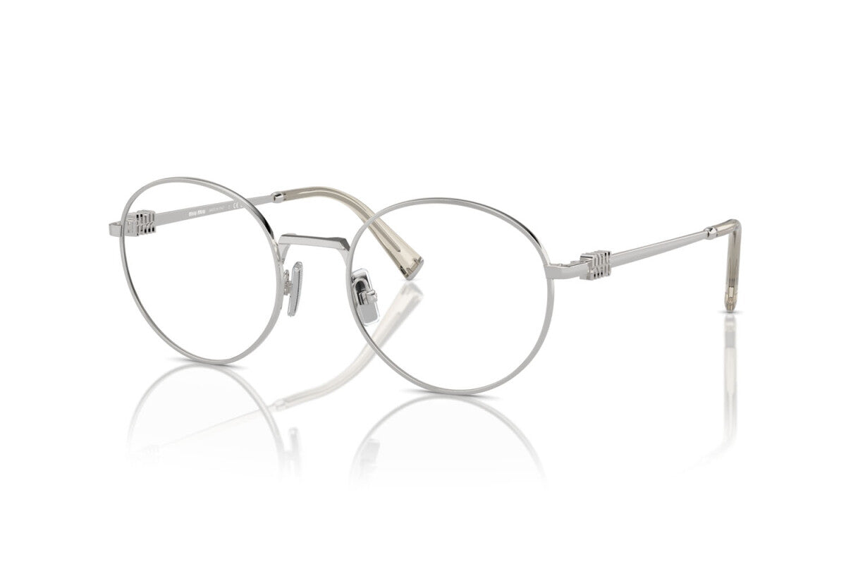 MIU MIU - 1BC1O1 SILVER | OCCHIALE DA VISTA DONNA - MU 52XV CALIBRO 50