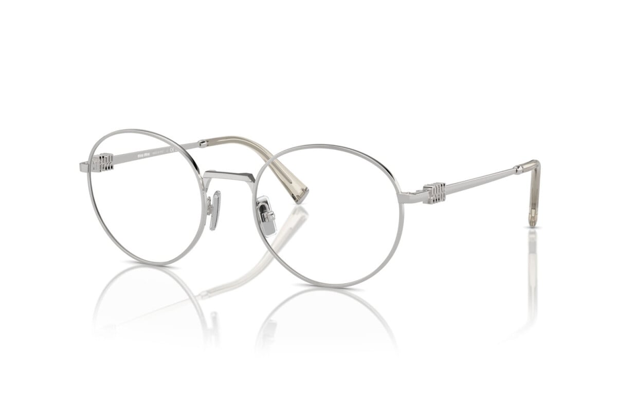 MIU MIU - 1BC1O1 SILVER | OCCHIALE DA VISTA DONNA - MU 52XV CALIBRO 50