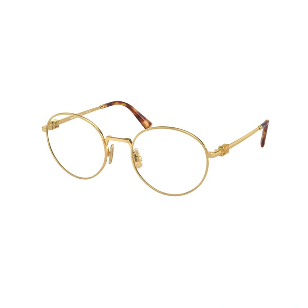 MIU MIU MU 52XV - GOLD | OCCHIALE DA VISTA DONNA - 5AK1O1 CALIBRO 52