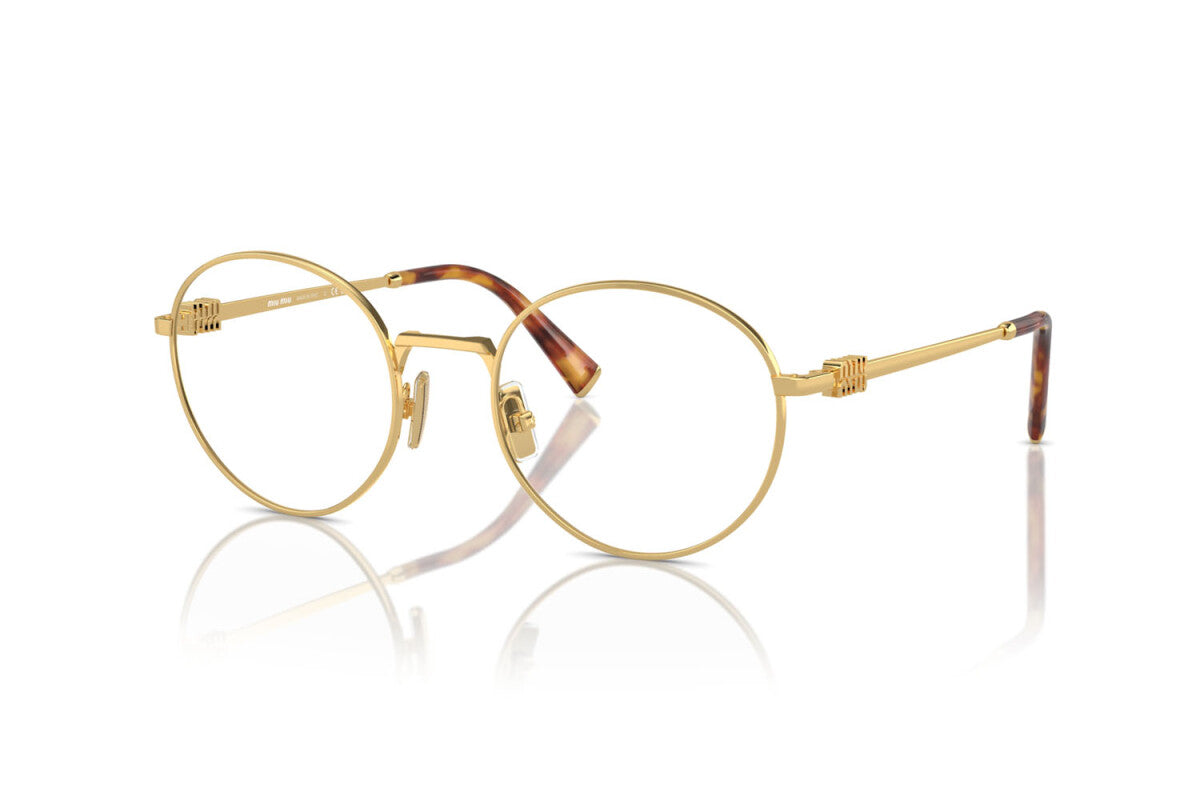 MIU MIU - 5AK1O1 GOLD | OCCHIALE DA VISTA DONNA - MU 52XV CALIBRO 50