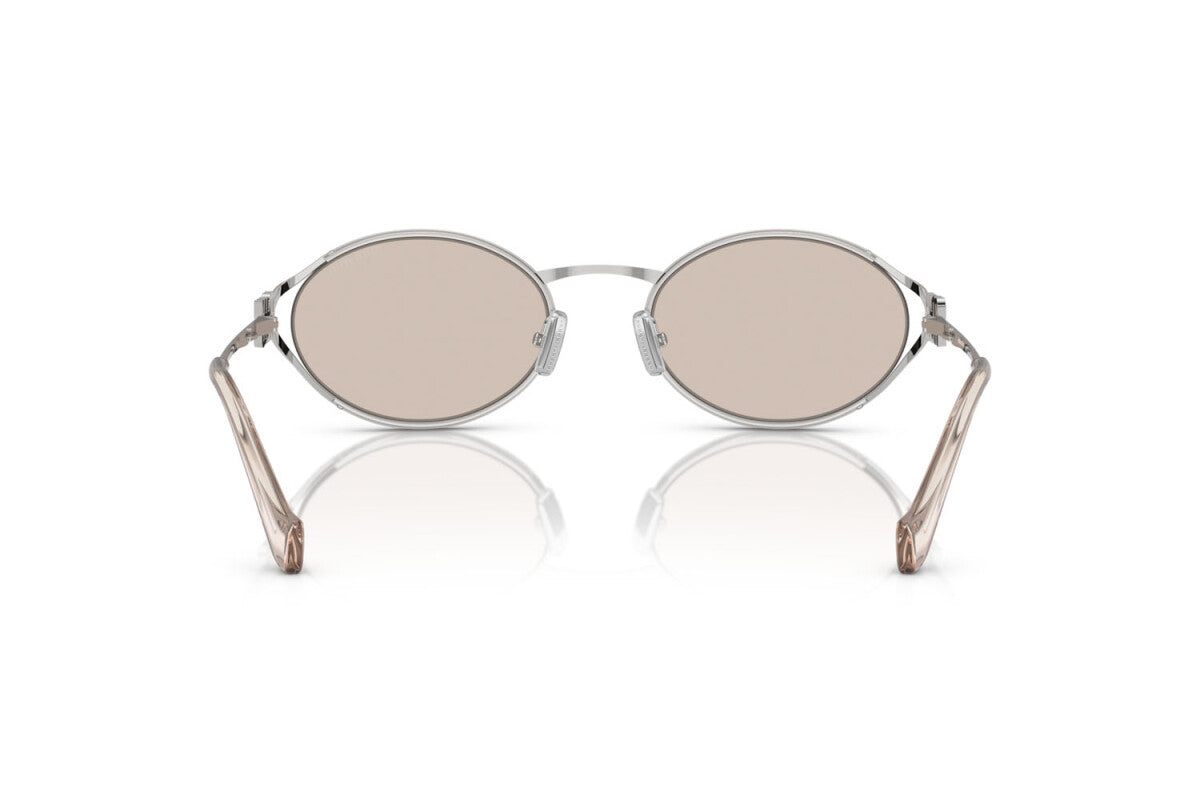 MIU MIU - 1BC10F SILVER | OCCHIALE DA SOLE DONNA - MU 52YS CALIBRO 54