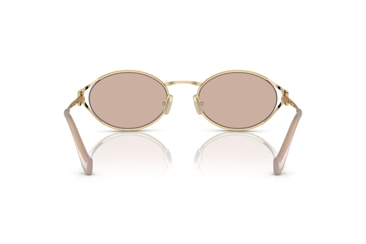MIU MIU - ZVN20F PALE GOLD | OCCHIALE DA SOLE DONNA - MU 52YS CALIBRO 54