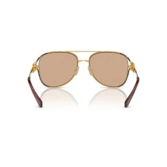 MIU MIU MU 52ZS - 5AK40D GOLD | WOMEN'S SUNGLASSES, CALIBER 58 