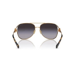 MIU MIU MU 52ZS - 7OE5D1 ANTIQUE GOLD | WOMEN'S SUNGLASSES, CALIBER 58 