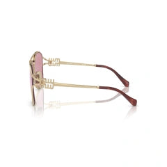 MIU MIU MU 52ZS - ZVN50D ORO PALLIDO | OCCHIALE DA SOLE DONNA CALIBRO 58