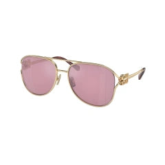 MIU MIU MU 52ZS - ZVN50D PALE GOLD | WOMEN'S SUNGLASSES, CALIBER 58 